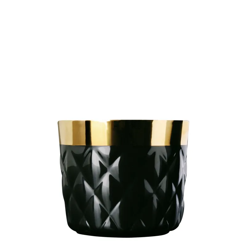 Sieger By Fürstenberg Goblet Sip Of Gold Noir Cushion